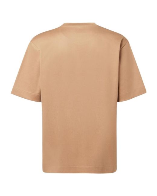 Fendi Natural Light Cotton T-Shirt for men