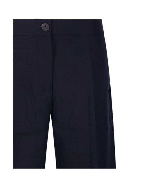 Studio Nicholson Blue Cabra Tailored Shorts