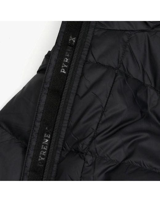 Pyrenex Black Hooded Down Jacket