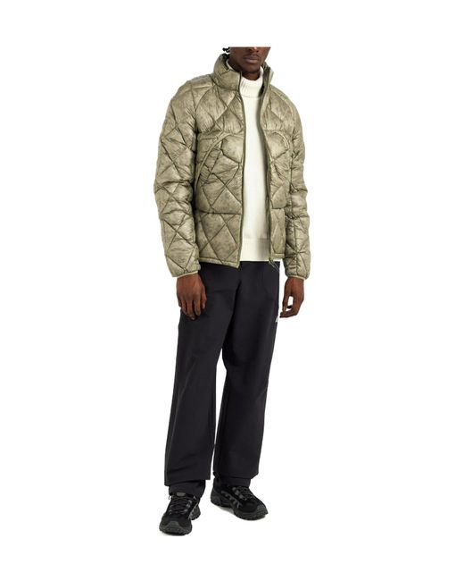 Roa Green Solid Quilted Jacket for men