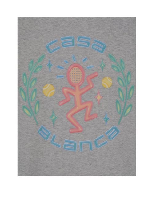 Casablanca Gray Dance Joy Classic T-Shirt for men