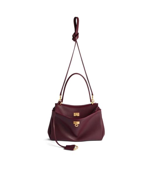 Balenciaga Purple Rodeo Small Top Handle Bag