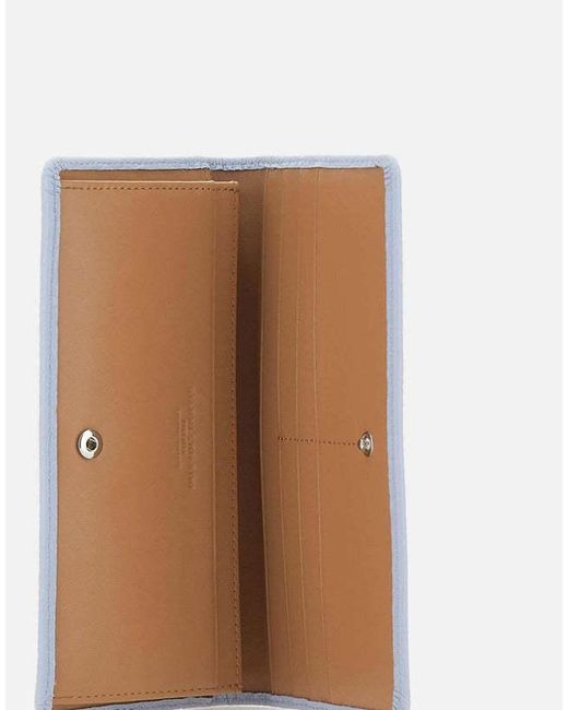 Gianni Chiarini Blue Bubble Wallet