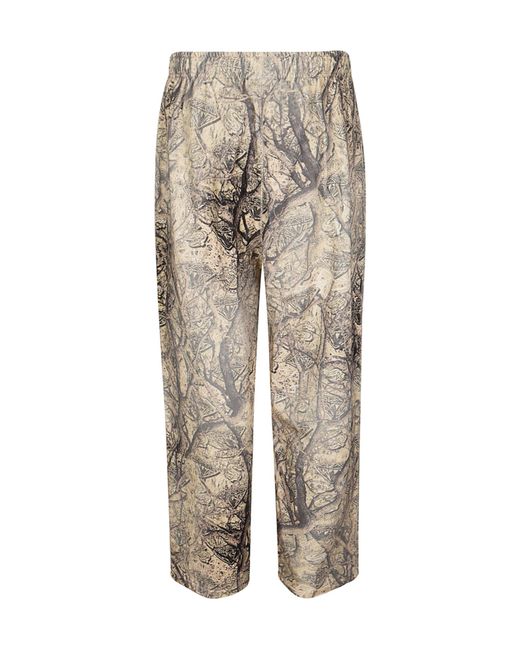 BBCICECREAM Natural Arch Logo Wide-Leg Sweatpants for men