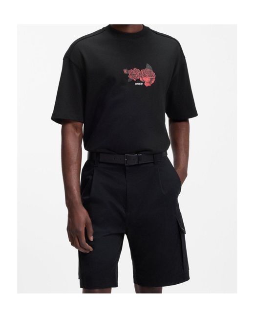 Boss Black Logo Short-Sleeved T-Shirt for men