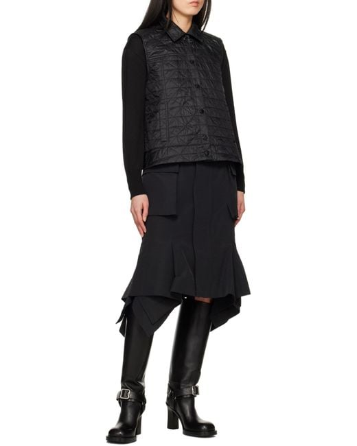 Moncler Black Vests
