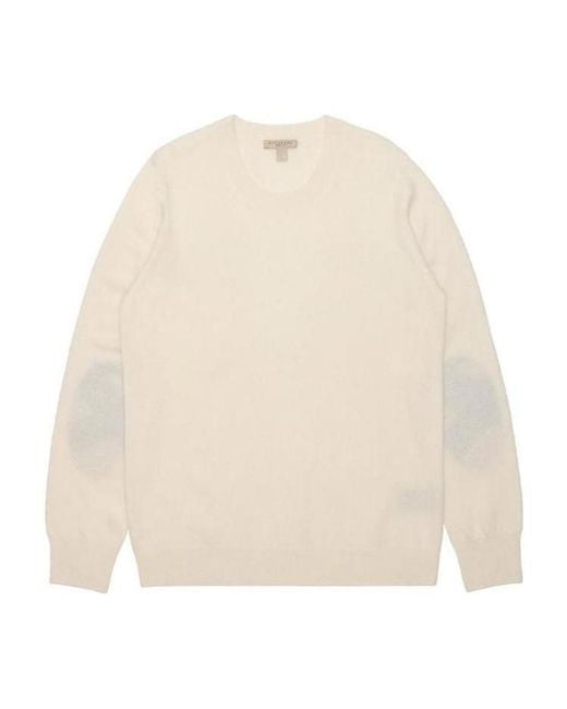 Burberry Natural Round-Neck Sweater