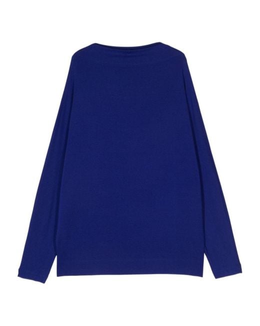 Issey Miyake Blue Wind Smooth Top