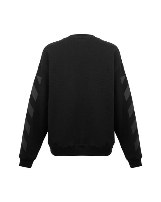 Off-White c/o Virgil Abloh Black Loose Sweatshirt for men
