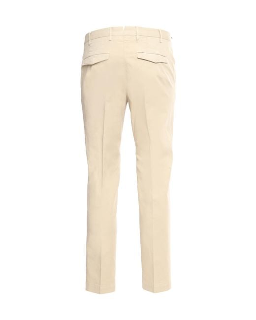 PT01 Natural Pt Torino Slim-Fit Trousers for men