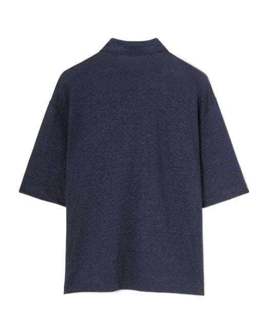 Loro Piana Blue Gargano Polo Shirt