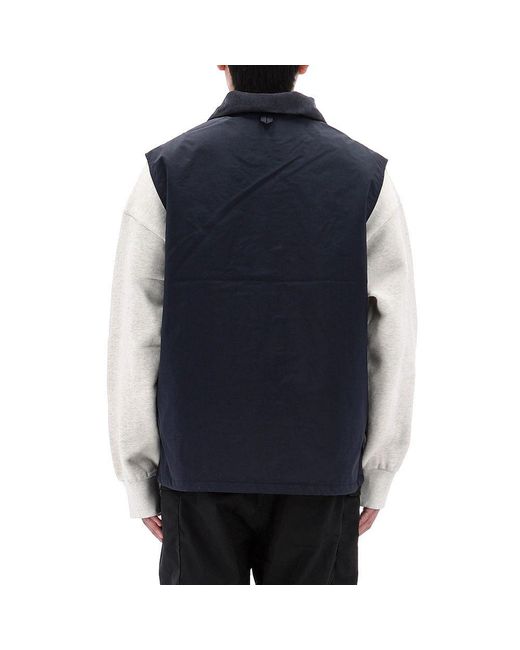 Nanamica Blue 2L Pertex Unlimited Field Vest for men