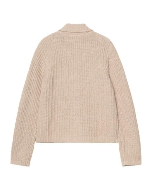 Carhartt Natural Michigan Knitted Cardigan