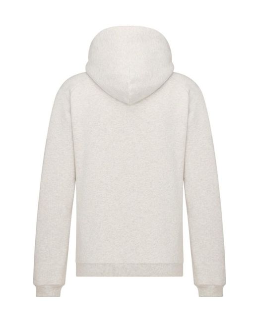 Dior White By Erl Hooded Sweatshirt for men