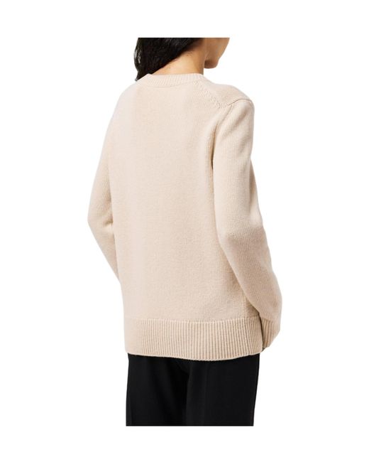 Burberry Natural Simple Knitted Sweater