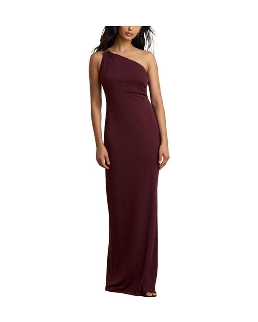 Ralph Lauren Purple Solid Color Ball Gown