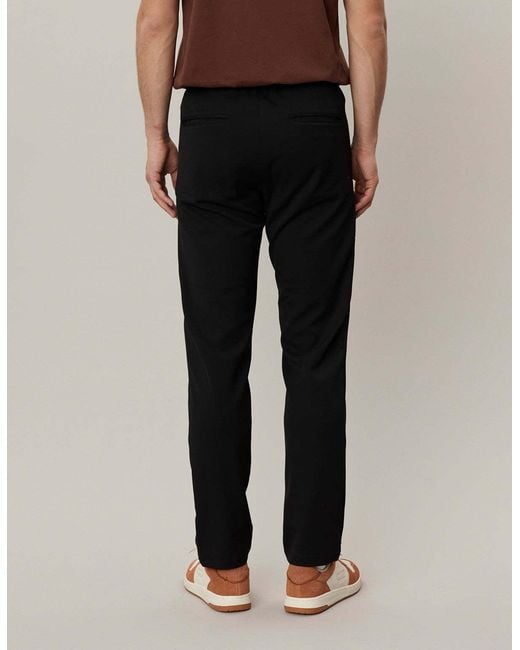 Les Deux Black Drawstring Casual Pants for men