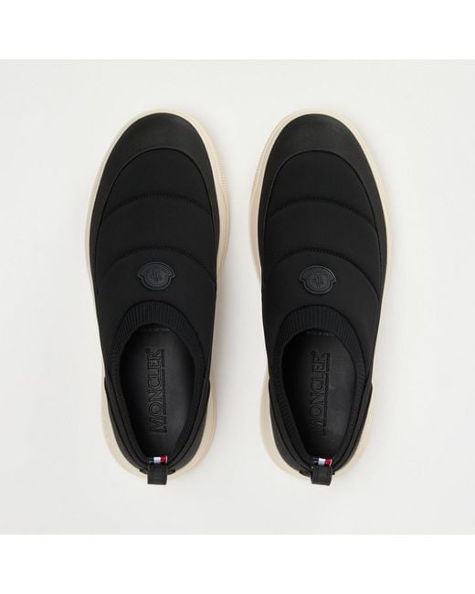 Moncler Black Low-Top Sneakers for men