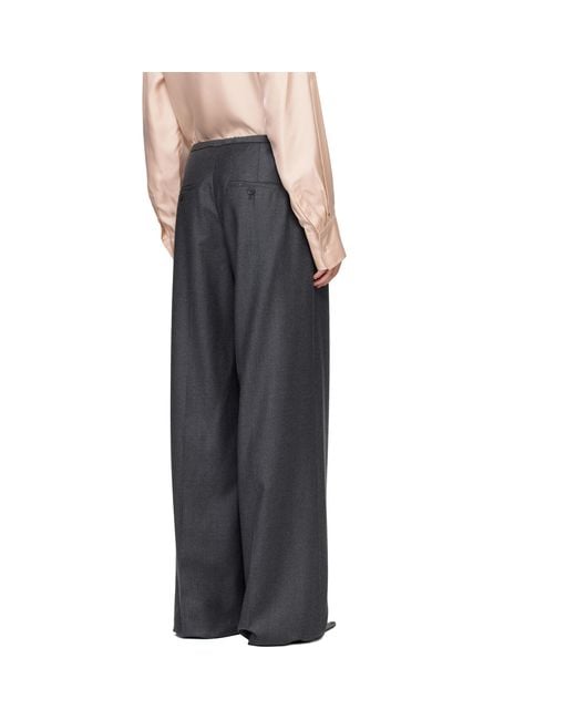 Rohe Black Drawstring Casual Pants