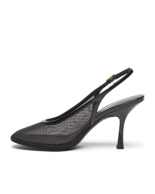 Stuart Weitzman Metallic Bareitall Slingback 85