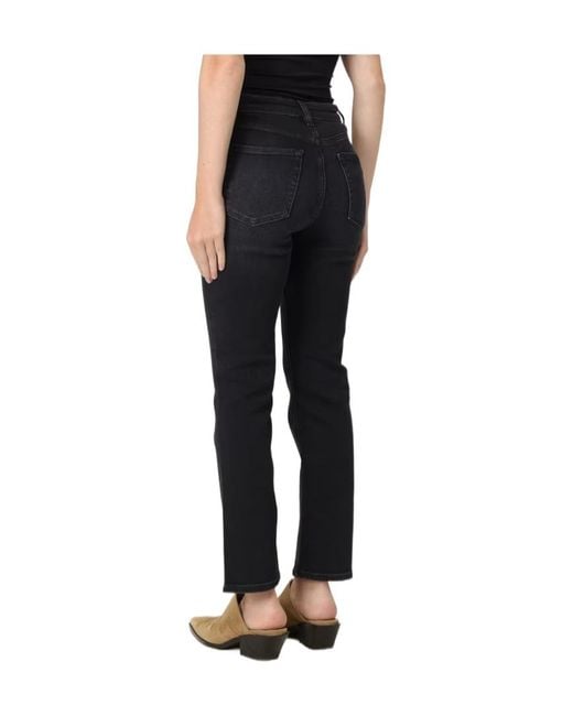 FRAME Black Belt Loop Jeans
