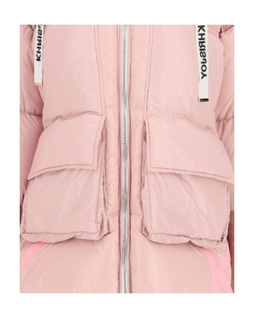 Khrisjoy Pink New Favourite Down Jacket