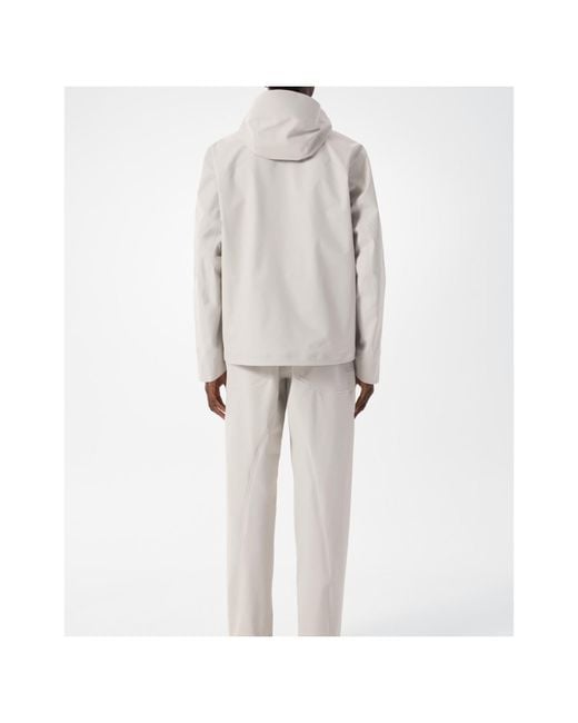 Veilance White Arris Zipped Jacket for men