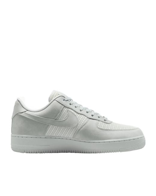 Nike Gray Air Force 1 07 Lv8 Low-Top Sneakers for men