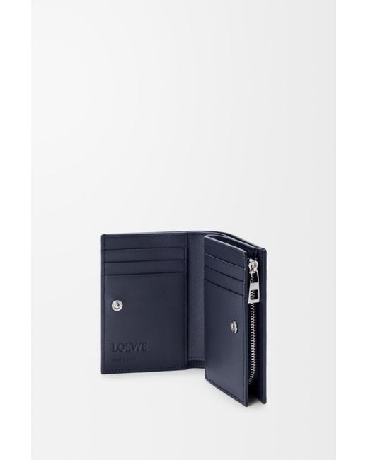 Loewe Blue Anagram Mini Wallet