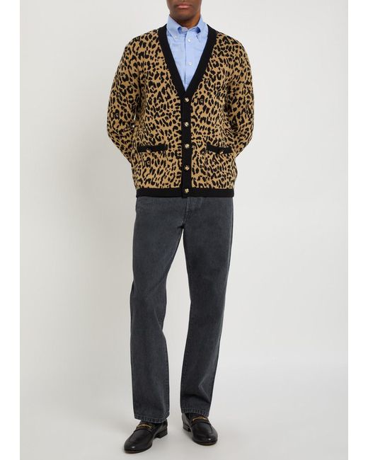Valentino Blue Straight-Leg Jeans for men