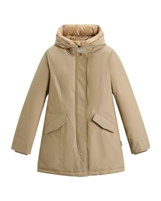 Woolrich Natural Arctic Parka Coat