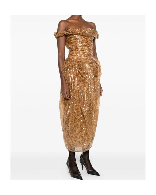 Vivienne Westwood Brown Suspender Dress