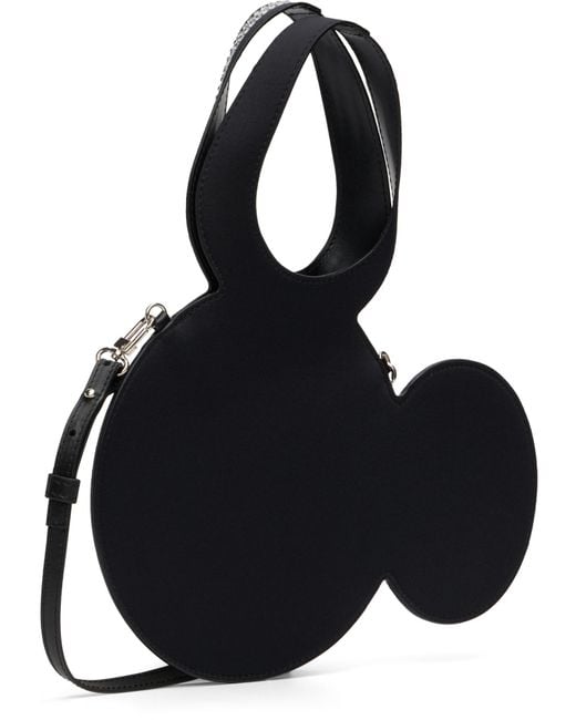 Coperni Gray Mini Mickey Embellished Tote Bag