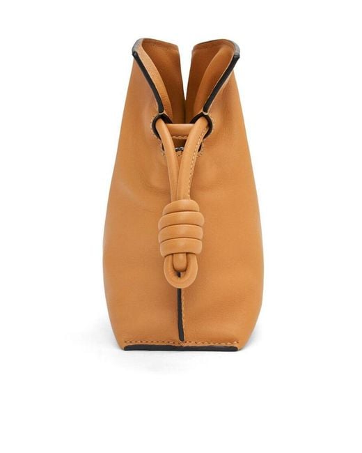 Loewe Metallic Mini Flamenco Clutch Bag