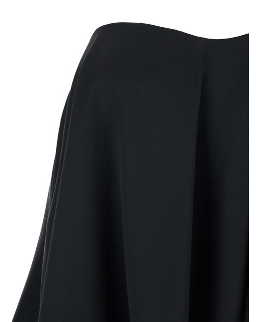 Twinset Black Satin Bustier Top