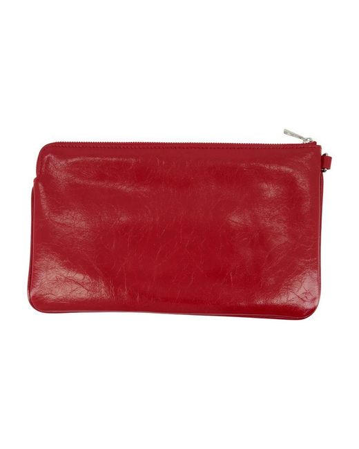 Zadig & Voltaire Red Angel Zip-Around Wallet