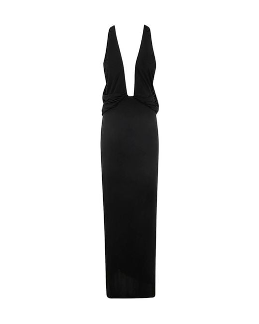 Magda Butrym Black Sleeveless Dress