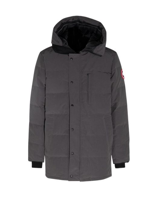 Canada Goose Gray Carson Hooded Parka for men