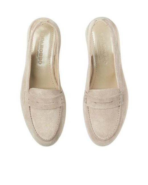 Scarosso Natural Leila Loafers