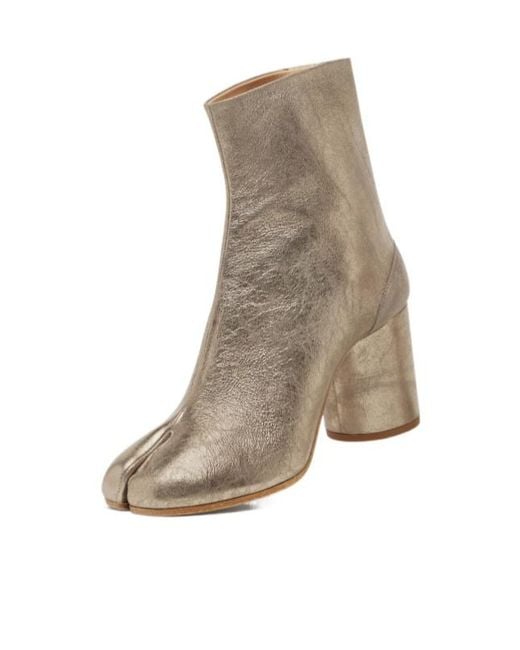 Maison Margiela Natural Tabi Ankle Boots