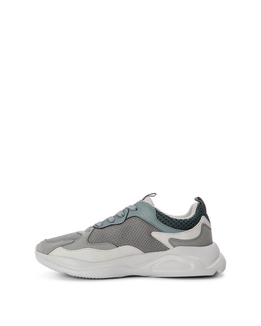 Boss Gray Runners Low-Top Trainers for men