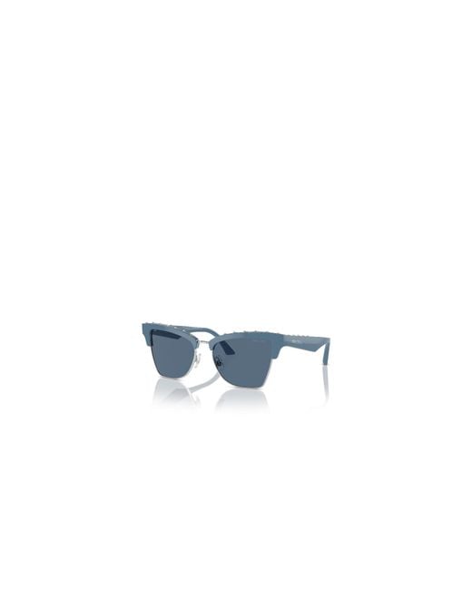 Jimmy Choo Blue Eyewear Maxime Butterfly Frame Sunglasses