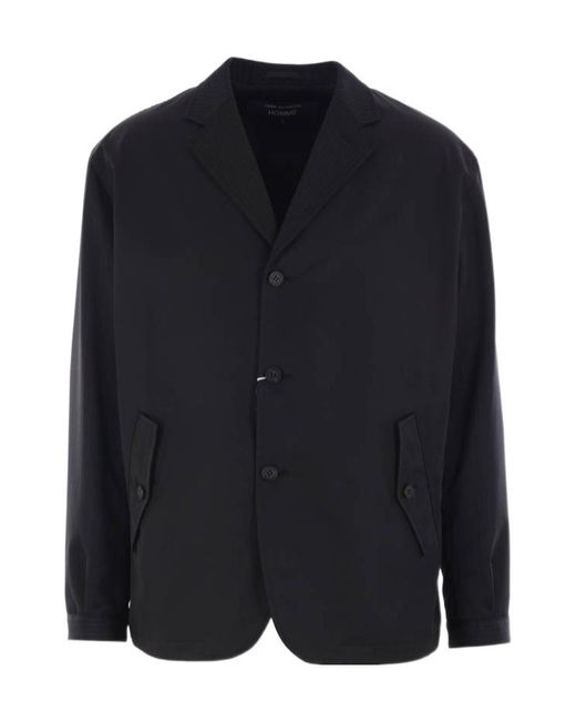 Comme des Garçons Blue Comme Des Garçons Homme Single-Breasted Jacket for men