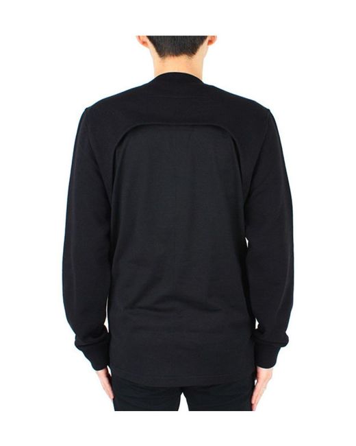 Givenchy Black Printed Sweater for men