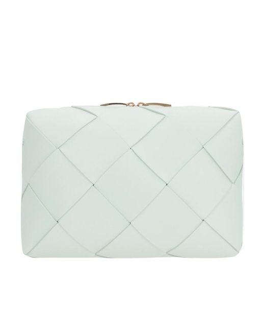 Bottega Veneta Blue Small Cassette Camera Bag