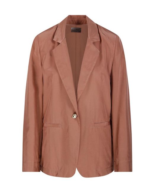 Forte_forte Brown Boxy Jacket