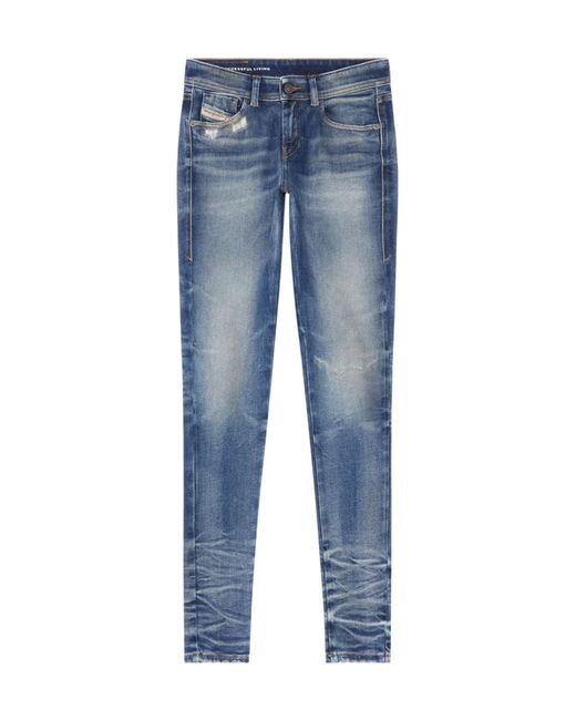 DIESEL Blue 2017 Slandy Skinny Jeans