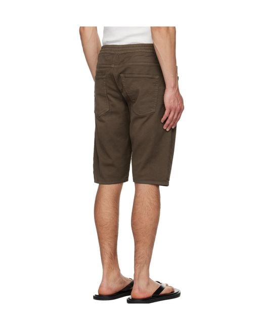 DIESEL Natural 2033 D-Krooley-Short Jogg Denim Shorts for men