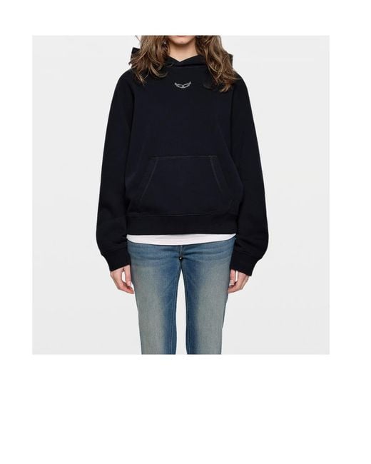 Zadig & Voltaire Blue Georgy Hoodie