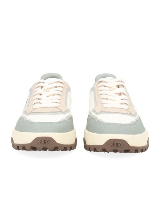 Autry White Wildpace Low Sneakers for men